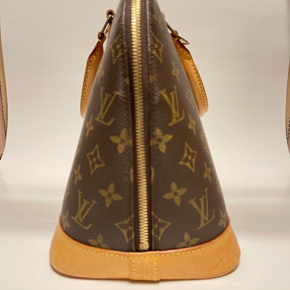 ✅BUNDLE LOUIS VUITTON ✅ Authentic Alma PM Bag with LV Lock & Key & LV Dust Bag - Picture 12 of 17